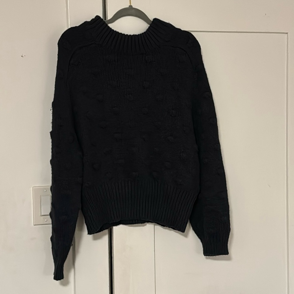 Universal Threads chunky black sweater